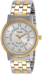 Timex Srebrny/Stal w odcieniu złota Ø39 mm TW000T128