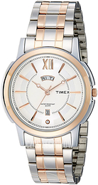 Timex Srebrny/Stal w kolorze różowego złota Ø44 mm TW000U311