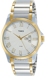 Timex Srebrny/Stal w odcieniu złota Ø43.75 mm TW000X111