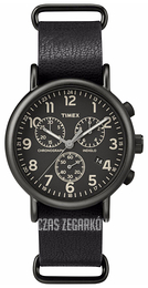 Timex Weekender Czarny/Skóra Ø40 mm TW2P62200