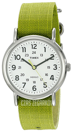 Timex Weekender Biały/Stal Ø38 mm TW2P659009J