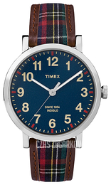 Timex Niebieski/Skóra Ø42 mm TW2P69500