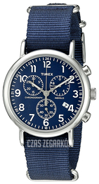 Timex Weekender Niebieski/Stal Ø40 mm TW2P713009J