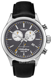 Timex Szary/Skóra Ø43 mm TW2P75500