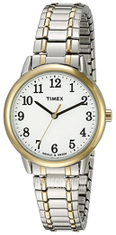Timex Easy Reader Biały/Stal w odcieniu złota Ø30 mm TW2P78700