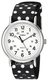 Timex Weekender Biały/Tkanina Ø38 mm TW2P866009J