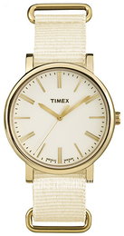 Timex Kremowy/Tkanina Ø38 mm TW2P88800