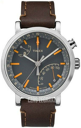 Timex Szary/Skóra Ø42 mm TW2P92300D7