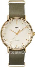 Timex Weekender Biały/Skóra Ø41 mm TW2P98000