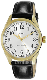 Timex Classic Elevated Biały/Skóra Ø40 mm TW2P99600
