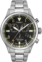 Timex Czarny/Stal Ø42 mm TW2R24900