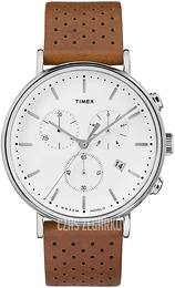 Timex Biały/Skóra Ø41 mm TW2R26700