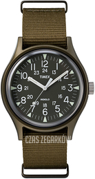 Timex Zielony/Tkanina Ø40 mm TW2R37500