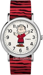 Timex Biały/Tkanina Ø38 mm TW2R41200