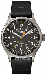 Timex Czarny/Skóra Ø40 mm TW2R46500D7