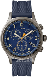Timex Niebieski/Guma Ø42 mm TW2R60300