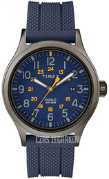 Timex Niebieski/Guma Ø40 mm TW2R61100D7