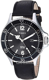 Timex Czarny/Skóra Ø42 mm TW2R64400