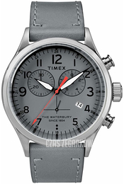 Timex Szary/Skóra Ø43 mm TW2R70700D7