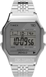 Timex Ekran LCD/Stal TW2R79300
