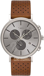 Timex Srebrny/Skóra Ø41 mm TW2R79900D7