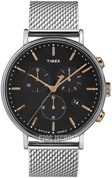 Timex Czarny/Stal Ø41 mm TW2T11400D7