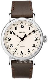 Timex Beżowy/Skóra Ø40 mm TW2T20700