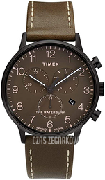Timex Brązowy/Skóra Ø40 mm TW2T27900