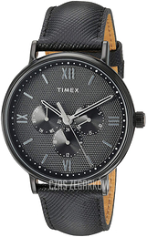 Timex Czarny/Skóra Ø41 mm TW2T35200
