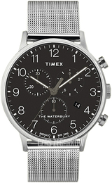 Timex The Waterbury Czarny/Stal Ø40 mm TW2T36600