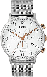 Timex Classic Biały/Stal Ø40 mm TW2T36700