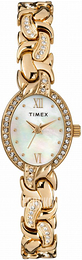 Timex Biały/Stal w odcieniu złota Ø19 mm TW2T49900