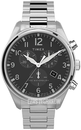 Timex Czarny/Stal Ø42 mm TW2T70300