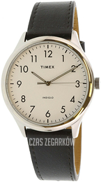 Timex Biały/Skóra Ø40 mm TW2T71800