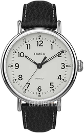 Timex Standard Biały/Skóra Ø43 mm TW2T90900