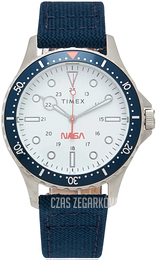 Timex Biały/Skóra Ø41 mm TW2T95900