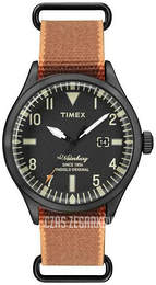Timex Czarny/Tkanina Ø42 mm TW2U00500LG