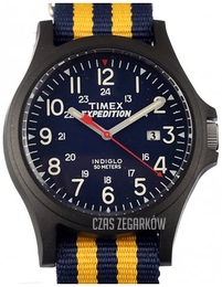 Timex Niebieski/Tkanina Ø40 mm TW2U00900LG