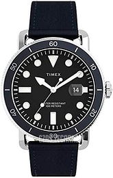 Timex Czarny/Guma Ø42 mm TW2U01900D7