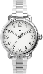 Timex Standard Biały/Stal Ø34 mm TW2U13700