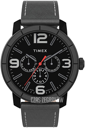 Timex Czarny/Skóra Ø44 mm TW2U15200