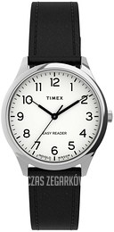 Timex Easy Reader Biały/Skóra Ø32 mm TW2U21700