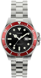 Timex Czarny/Stal Ø40 mm TW2U41700D7