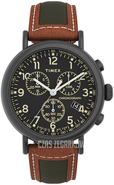 Timex Essential Czarny/Skóra Ø41 mm TW2U58000