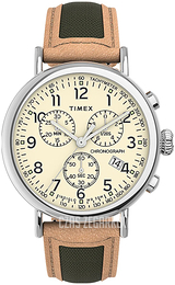 Timex Standard Kremowy/Tkanina Ø41 mm TW2U58100