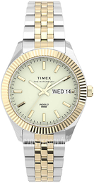 Timex The Waterbury Szampański/Stal w odcieniu złota Ø36 mm TW2U78600
