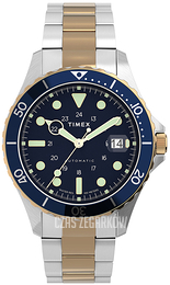 Timex Navi Xl Niebieski/Stal w odcieniu złota Ø41 mm TW2U83500UK