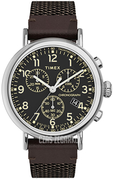 Timex Standard Czarny/Skóra Ø41 mm TW2U89300