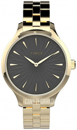 Timex Szary/Stal w odcieniu złota Ø36 mm TW2V06200D7