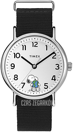 Timex Weekender Biały/Tkanina Ø38 mm TW2V07000